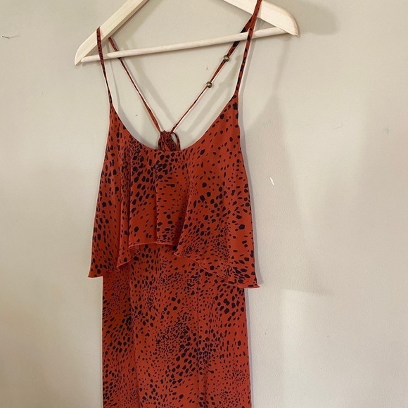NWT YA Los Angeles Sleeveless Print Maxi Dress Size Large - Picture 12 of 15